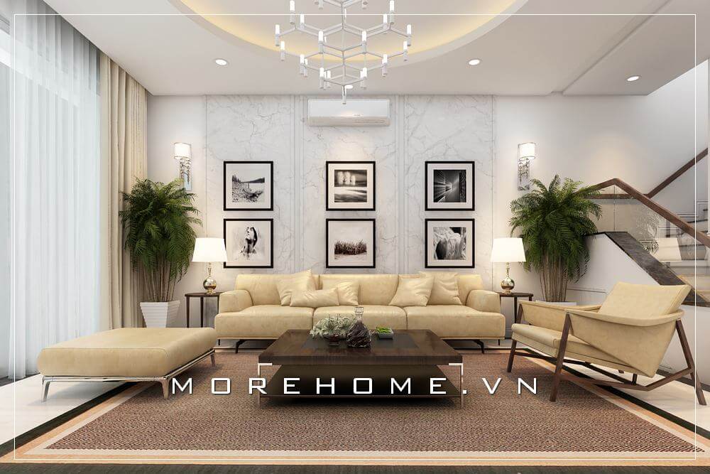 thiết kế nội thất phòng khách